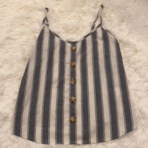 FAVLUX Fashion Button up Tank Top